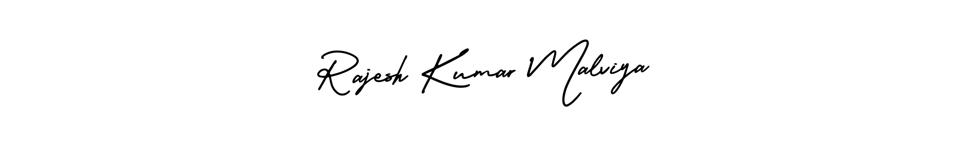 How to make Rajesh Kumar Malviya signature? AmerikaSignatureDemo-Regular is a professional autograph style. Create handwritten signature for Rajesh Kumar Malviya name. Rajesh Kumar Malviya signature style 3 images and pictures png