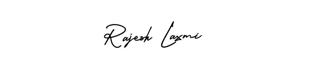Design your own signature with our free online signature maker. With this signature software, you can create a handwritten (AmerikaSignatureDemo-Regular) signature for name Rajesh Laxmi. Rajesh Laxmi signature style 3 images and pictures png
