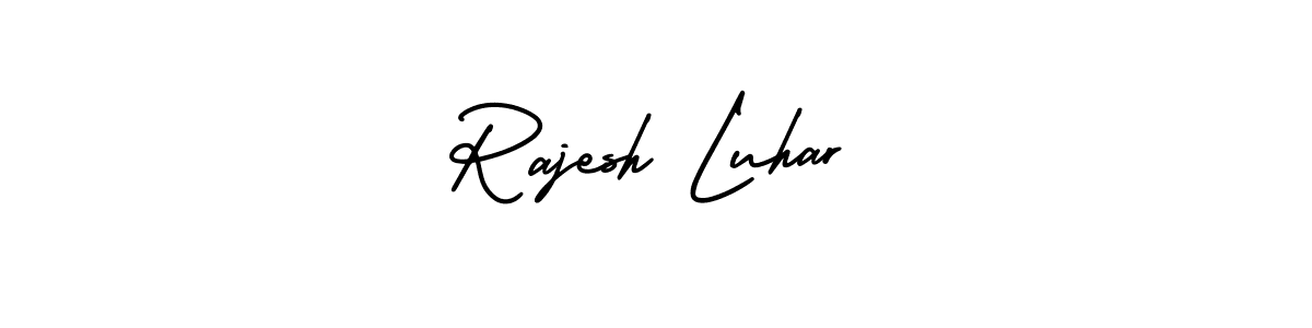 Rajesh Luhar stylish signature style. Best Handwritten Sign (AmerikaSignatureDemo-Regular) for my name. Handwritten Signature Collection Ideas for my name Rajesh Luhar. Rajesh Luhar signature style 3 images and pictures png