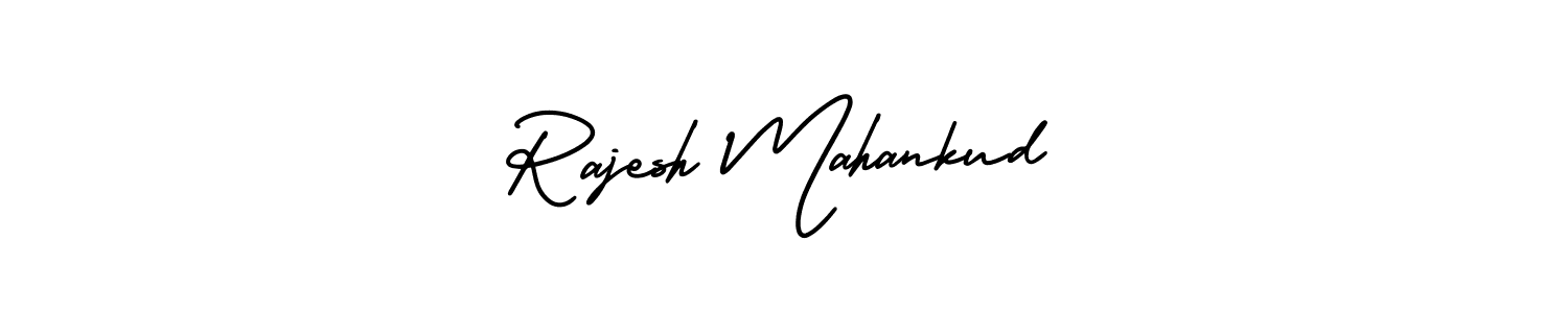 Use a signature maker to create a handwritten signature online. With this signature software, you can design (AmerikaSignatureDemo-Regular) your own signature for name Rajesh Mahankud. Rajesh Mahankud signature style 3 images and pictures png