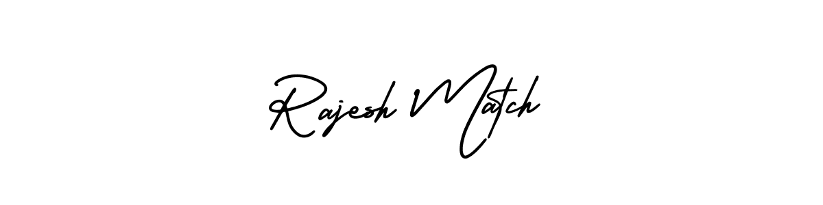 This is the best signature style for the Rajesh Match name. Also you like these signature font (AmerikaSignatureDemo-Regular). Mix name signature. Rajesh Match signature style 3 images and pictures png