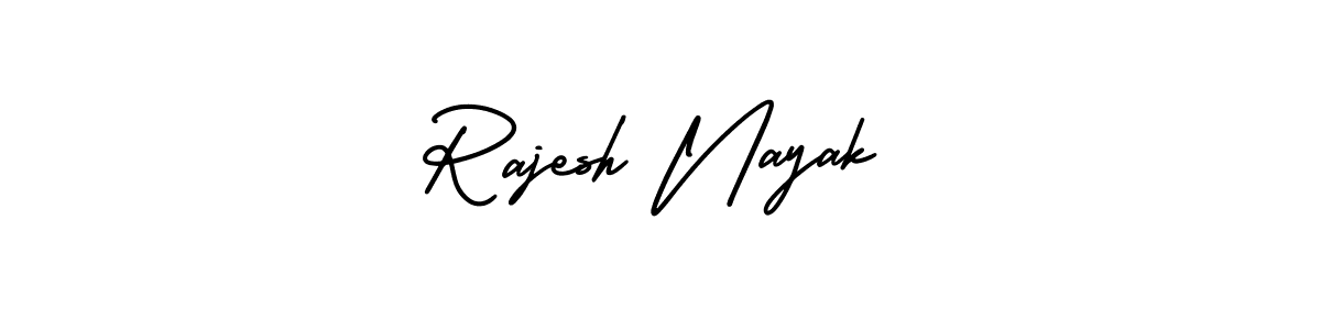 Create a beautiful signature design for name Rajesh Nayak. With this signature (AmerikaSignatureDemo-Regular) fonts, you can make a handwritten signature for free. Rajesh Nayak signature style 3 images and pictures png