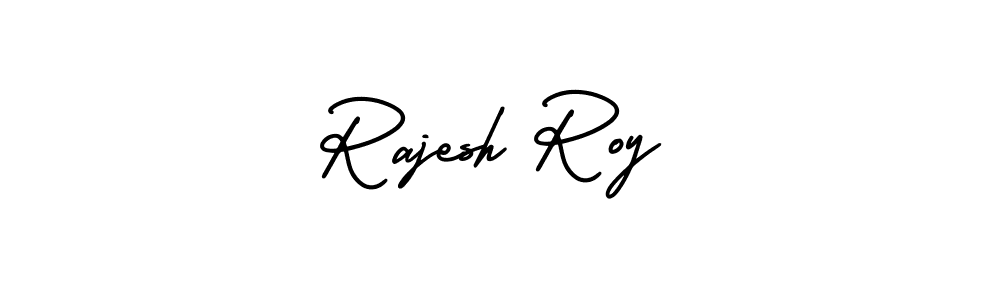 Design your own signature with our free online signature maker. With this signature software, you can create a handwritten (AmerikaSignatureDemo-Regular) signature for name Rajesh Roy. Rajesh Roy signature style 3 images and pictures png