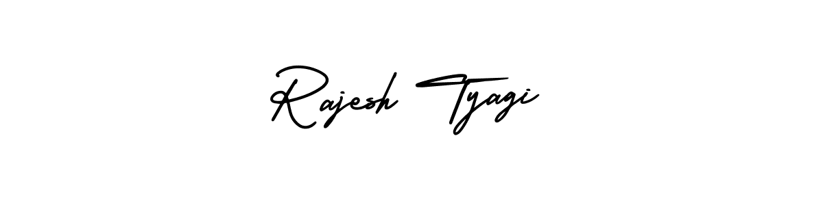 It looks lik you need a new signature style for name Rajesh Tyagi. Design unique handwritten (AmerikaSignatureDemo-Regular) signature with our free signature maker in just a few clicks. Rajesh Tyagi signature style 3 images and pictures png