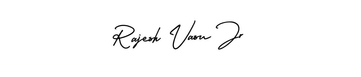 Also we have Rajesh Vasu Jr name is the best signature style. Create professional handwritten signature collection using AmerikaSignatureDemo-Regular autograph style. Rajesh Vasu Jr signature style 3 images and pictures png