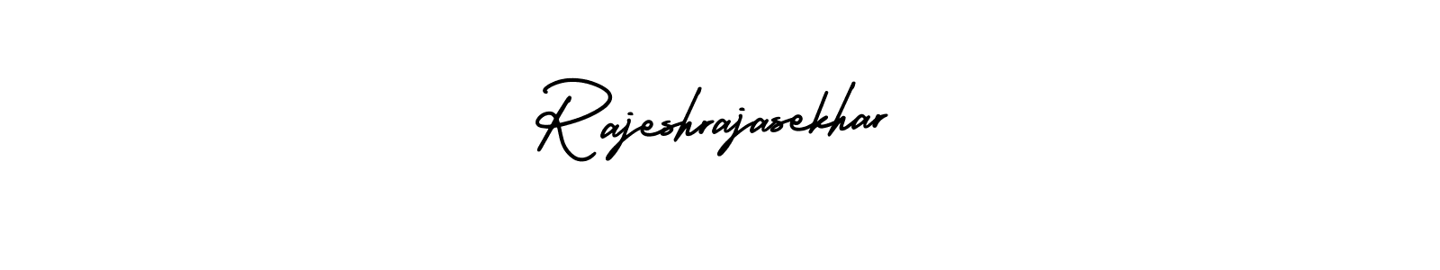 How to make Rajeshrajasekhar name signature. Use AmerikaSignatureDemo-Regular style for creating short signs online. This is the latest handwritten sign. Rajeshrajasekhar signature style 3 images and pictures png