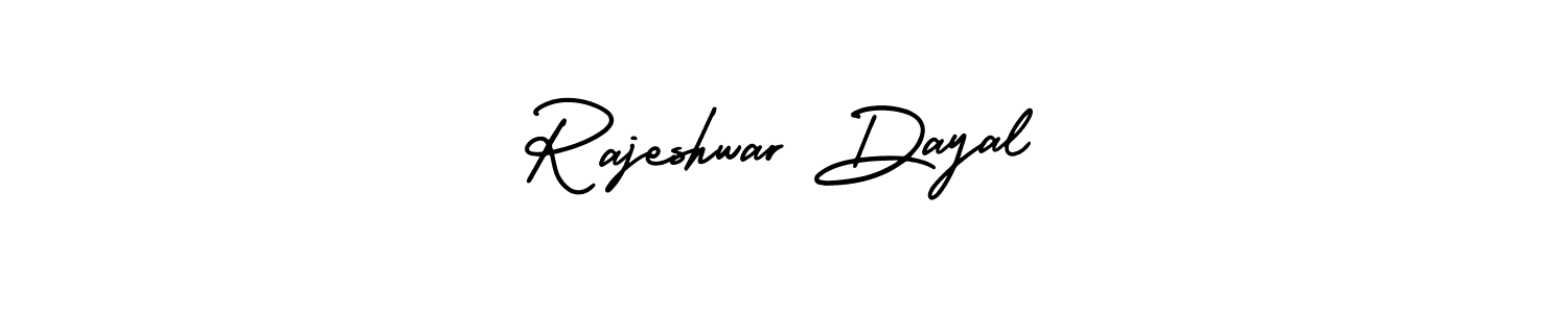 Rajeshwar Dayal stylish signature style. Best Handwritten Sign (AmerikaSignatureDemo-Regular) for my name. Handwritten Signature Collection Ideas for my name Rajeshwar Dayal. Rajeshwar Dayal signature style 3 images and pictures png