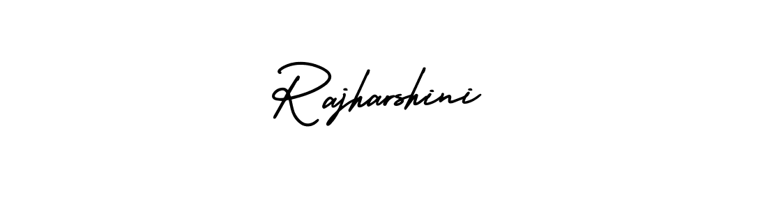 Design your own signature with our free online signature maker. With this signature software, you can create a handwritten (AmerikaSignatureDemo-Regular) signature for name Rajharshini. Rajharshini signature style 3 images and pictures png