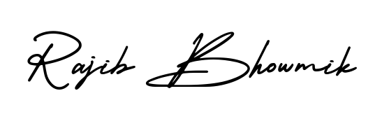Check out images of Autograph of Rajib Bhowmik name. Actor Rajib Bhowmik Signature Style. AmerikaSignatureDemo-Regular is a professional sign style online. Rajib Bhowmik signature style 3 images and pictures png