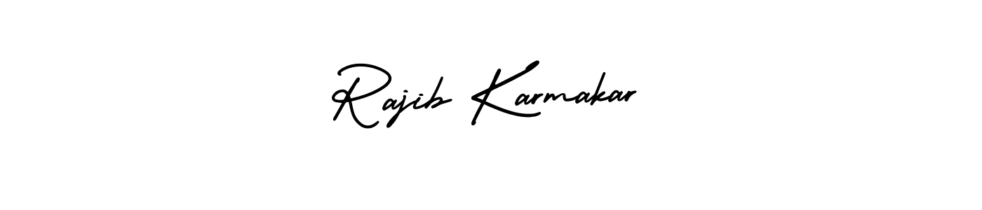 Make a beautiful signature design for name Rajib Karmakar. Use this online signature maker to create a handwritten signature for free. Rajib Karmakar signature style 3 images and pictures png