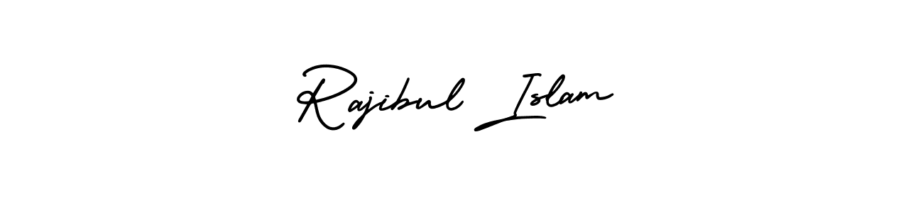 This is the best signature style for the Rajibul Islam name. Also you like these signature font (AmerikaSignatureDemo-Regular). Mix name signature. Rajibul Islam signature style 3 images and pictures png