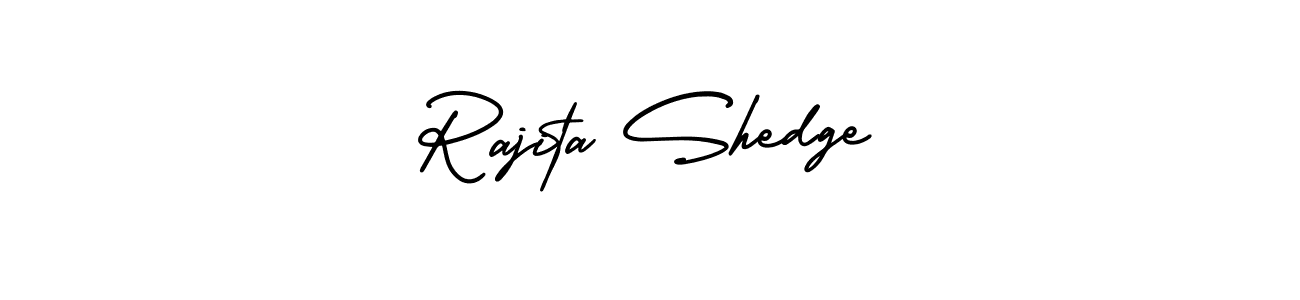 Create a beautiful signature design for name Rajita Shedge. With this signature (AmerikaSignatureDemo-Regular) fonts, you can make a handwritten signature for free. Rajita Shedge signature style 3 images and pictures png