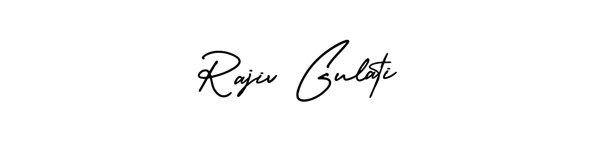 AmerikaSignatureDemo-Regular is a professional signature style that is perfect for those who want to add a touch of class to their signature. It is also a great choice for those who want to make their signature more unique. Get Rajiv Gulati name to fancy signature for free. Rajiv Gulati signature style 3 images and pictures png