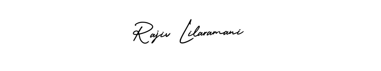 You can use this online signature creator to create a handwritten signature for the name Rajiv Lilaramani. This is the best online autograph maker. Rajiv Lilaramani signature style 3 images and pictures png