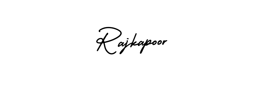 Rajkapoor stylish signature style. Best Handwritten Sign (AmerikaSignatureDemo-Regular) for my name. Handwritten Signature Collection Ideas for my name Rajkapoor. Rajkapoor signature style 3 images and pictures png