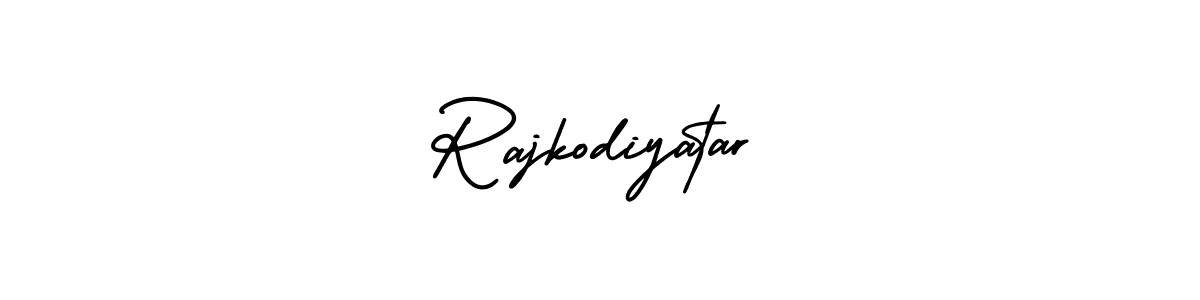 Create a beautiful signature design for name Rajkodiyatar. With this signature (AmerikaSignatureDemo-Regular) fonts, you can make a handwritten signature for free. Rajkodiyatar signature style 3 images and pictures png