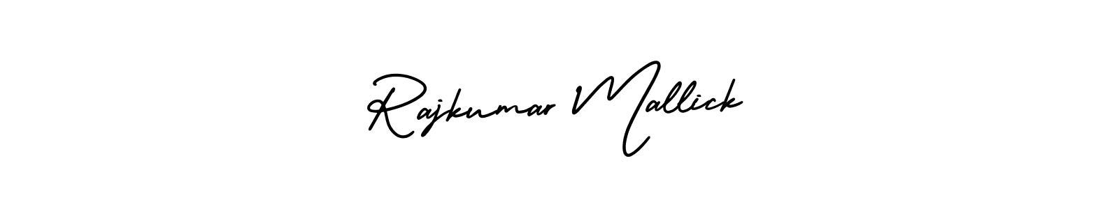 Use a signature maker to create a handwritten signature online. With this signature software, you can design (AmerikaSignatureDemo-Regular) your own signature for name Rajkumar Mallick. Rajkumar Mallick signature style 3 images and pictures png