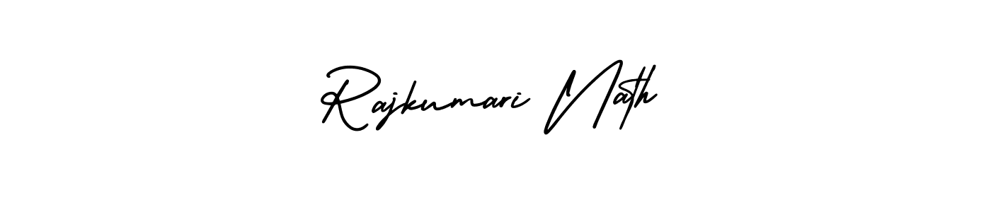 It looks lik you need a new signature style for name Rajkumari Nath. Design unique handwritten (AmerikaSignatureDemo-Regular) signature with our free signature maker in just a few clicks. Rajkumari Nath signature style 3 images and pictures png