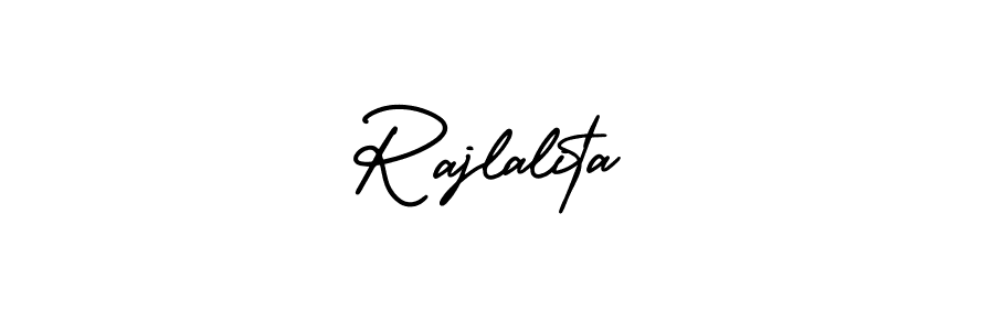 Best and Professional Signature Style for Rajlalita. AmerikaSignatureDemo-Regular Best Signature Style Collection. Rajlalita signature style 3 images and pictures png