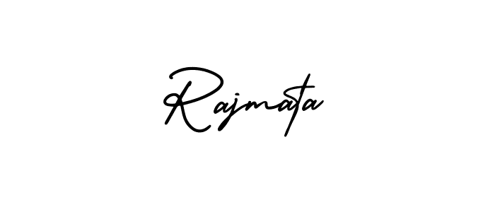 Design your own signature with our free online signature maker. With this signature software, you can create a handwritten (AmerikaSignatureDemo-Regular) signature for name Rajmata. Rajmata signature style 3 images and pictures png