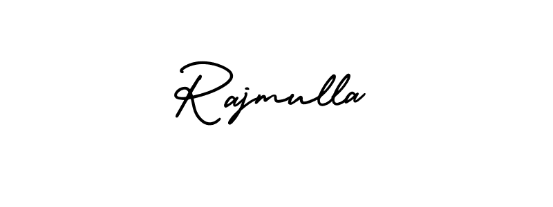 Create a beautiful signature design for name Rajmulla. With this signature (AmerikaSignatureDemo-Regular) fonts, you can make a handwritten signature for free. Rajmulla signature style 3 images and pictures png