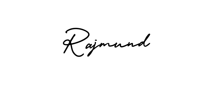 It looks lik you need a new signature style for name Rajmund. Design unique handwritten (AmerikaSignatureDemo-Regular) signature with our free signature maker in just a few clicks. Rajmund signature style 3 images and pictures png