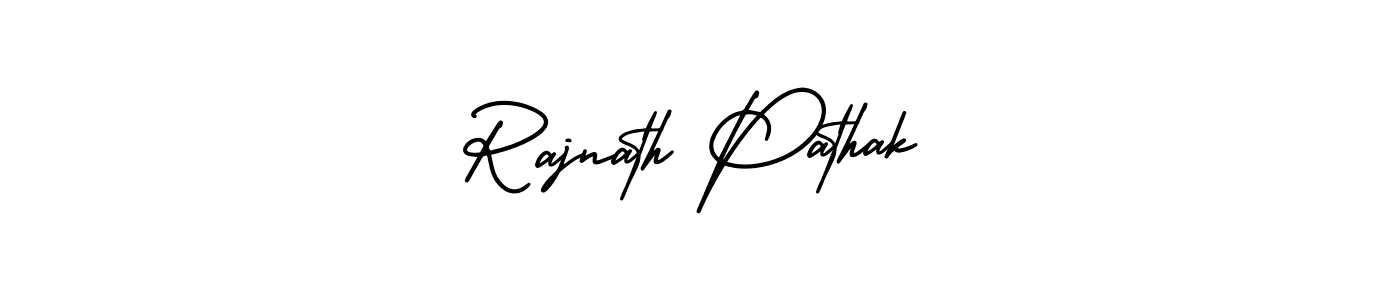 Make a beautiful signature design for name Rajnath Pathak. With this signature (AmerikaSignatureDemo-Regular) style, you can create a handwritten signature for free. Rajnath Pathak signature style 3 images and pictures png