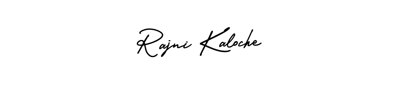 Best and Professional Signature Style for Rajni Kaloche. AmerikaSignatureDemo-Regular Best Signature Style Collection. Rajni Kaloche signature style 3 images and pictures png