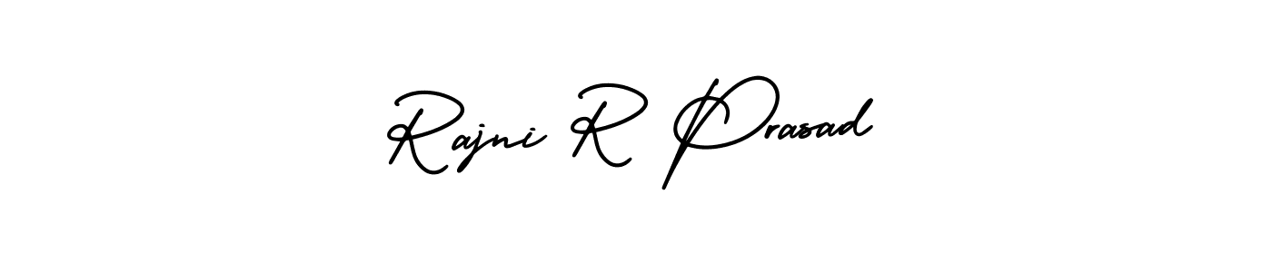 It looks lik you need a new signature style for name Rajni R Prasad. Design unique handwritten (AmerikaSignatureDemo-Regular) signature with our free signature maker in just a few clicks. Rajni R Prasad signature style 3 images and pictures png