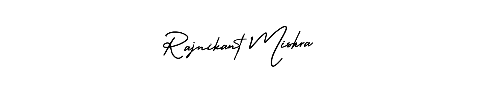 Also You can easily find your signature by using the search form. We will create Rajnikant Mishra name handwritten signature images for you free of cost using AmerikaSignatureDemo-Regular sign style. Rajnikant Mishra signature style 3 images and pictures png