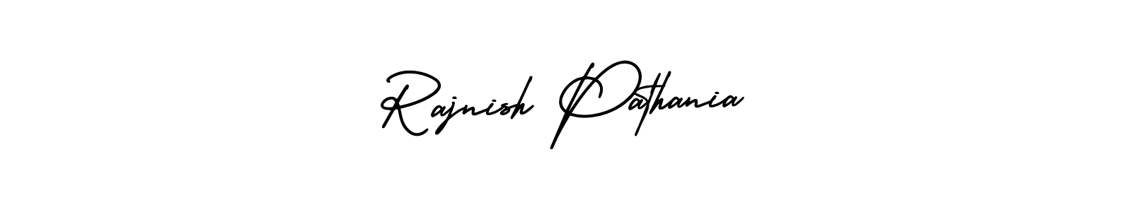 How to Draw Rajnish Pathania signature style? AmerikaSignatureDemo-Regular is a latest design signature styles for name Rajnish Pathania. Rajnish Pathania signature style 3 images and pictures png