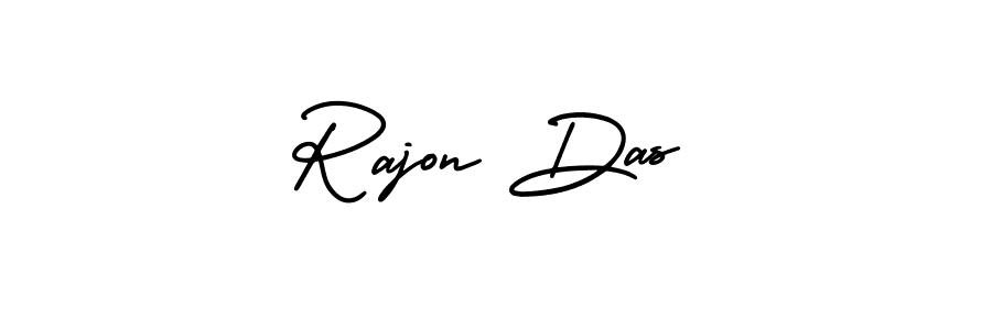 Best and Professional Signature Style for Rajon Das. AmerikaSignatureDemo-Regular Best Signature Style Collection. Rajon Das signature style 3 images and pictures png