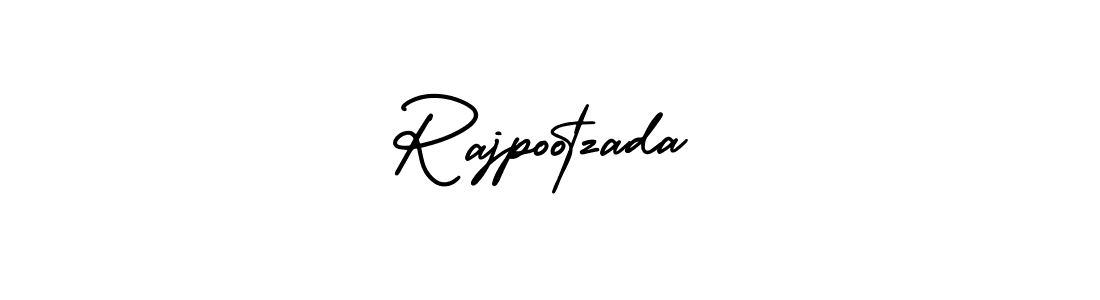 Rajpootzada stylish signature style. Best Handwritten Sign (AmerikaSignatureDemo-Regular) for my name. Handwritten Signature Collection Ideas for my name Rajpootzada. Rajpootzada signature style 3 images and pictures png