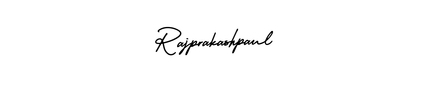 How to make Rajprakashpaul name signature. Use AmerikaSignatureDemo-Regular style for creating short signs online. This is the latest handwritten sign. Rajprakashpaul signature style 3 images and pictures png