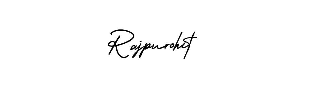 Use a signature maker to create a handwritten signature online. With this signature software, you can design (AmerikaSignatureDemo-Regular) your own signature for name Rajpurohit. Rajpurohit signature style 3 images and pictures png