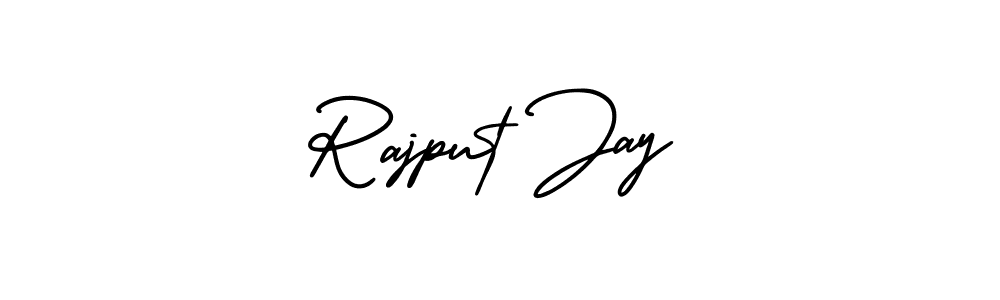 How to make Rajput Jay signature? AmerikaSignatureDemo-Regular is a professional autograph style. Create handwritten signature for Rajput Jay name. Rajput Jay signature style 3 images and pictures png