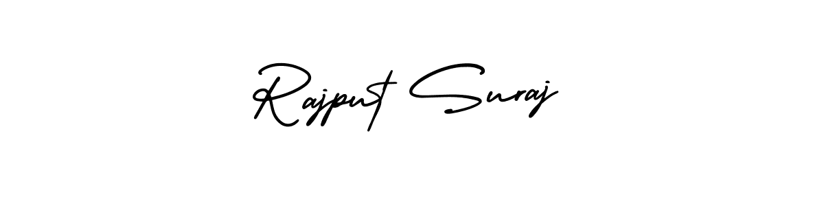 Make a short Rajput Suraj signature style. Manage your documents anywhere anytime using AmerikaSignatureDemo-Regular. Create and add eSignatures, submit forms, share and send files easily. Rajput Suraj signature style 3 images and pictures png