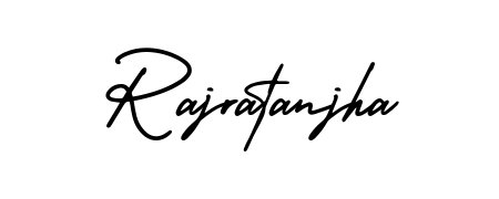 Make a beautiful signature design for name Rajratanjha. Use this online signature maker to create a handwritten signature for free. Rajratanjha signature style 3 images and pictures png