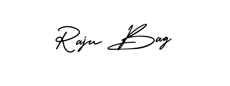 How to Draw Raju Bag signature style? AmerikaSignatureDemo-Regular is a latest design signature styles for name Raju Bag. Raju Bag signature style 3 images and pictures png