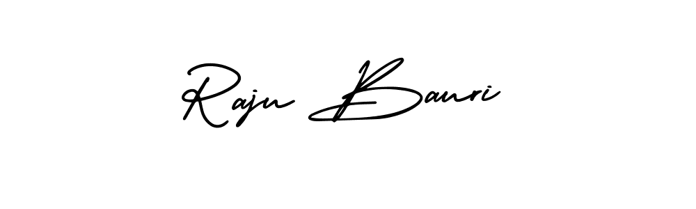 How to Draw Raju Bauri signature style? AmerikaSignatureDemo-Regular is a latest design signature styles for name Raju Bauri. Raju Bauri signature style 3 images and pictures png