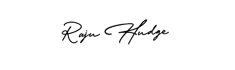 Create a beautiful signature design for name Raju Hudge. With this signature (AmerikaSignatureDemo-Regular) fonts, you can make a handwritten signature for free. Raju Hudge signature style 3 images and pictures png