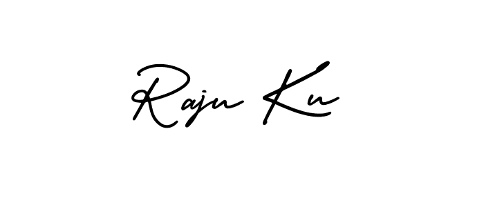 Create a beautiful signature design for name Raju Ku. With this signature (AmerikaSignatureDemo-Regular) fonts, you can make a handwritten signature for free. Raju Ku signature style 3 images and pictures png