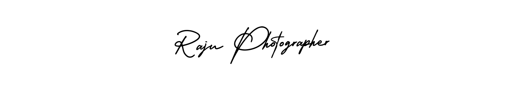 Make a beautiful signature design for name Raju Photographer. With this signature (AmerikaSignatureDemo-Regular) style, you can create a handwritten signature for free. Raju Photographer signature style 3 images and pictures png