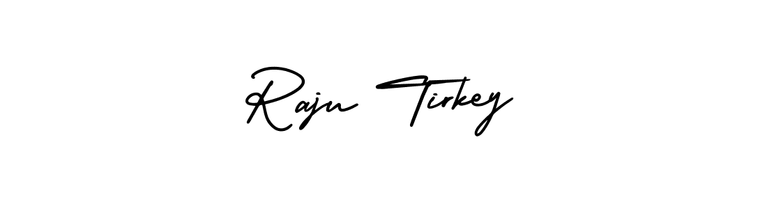 Best and Professional Signature Style for Raju Tirkey. AmerikaSignatureDemo-Regular Best Signature Style Collection. Raju Tirkey signature style 3 images and pictures png