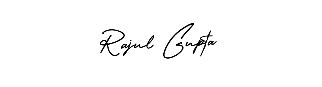 Also You can easily find your signature by using the search form. We will create Rajul Gupta name handwritten signature images for you free of cost using AmerikaSignatureDemo-Regular sign style. Rajul Gupta signature style 3 images and pictures png