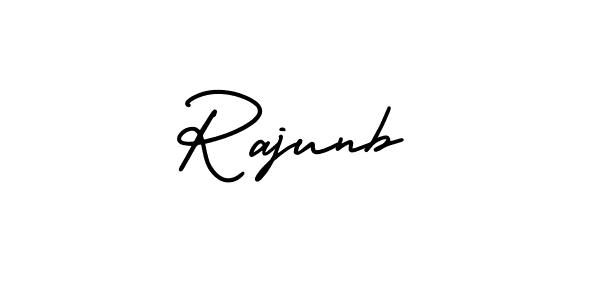 Also we have Rajunb name is the best signature style. Create professional handwritten signature collection using AmerikaSignatureDemo-Regular autograph style. Rajunb signature style 3 images and pictures png