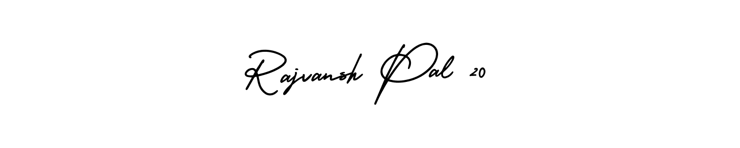 How to Draw Rajvansh Pal 20 signature style? AmerikaSignatureDemo-Regular is a latest design signature styles for name Rajvansh Pal 20. Rajvansh Pal 20 signature style 3 images and pictures png