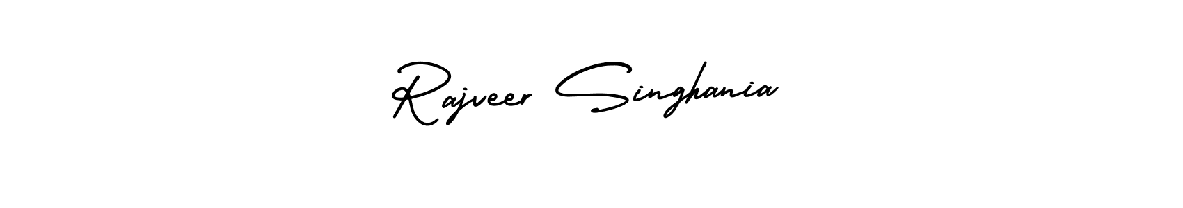 You can use this online signature creator to create a handwritten signature for the name Rajveer Singhania. This is the best online autograph maker. Rajveer Singhania signature style 3 images and pictures png