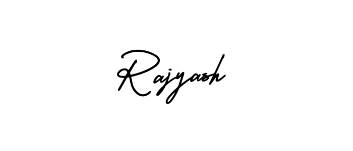 Design your own signature with our free online signature maker. With this signature software, you can create a handwritten (AmerikaSignatureDemo-Regular) signature for name Rajyash. Rajyash signature style 3 images and pictures png