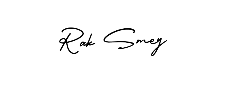 You can use this online signature creator to create a handwritten signature for the name Rak Smey. This is the best online autograph maker. Rak Smey signature style 3 images and pictures png